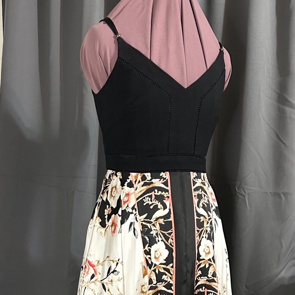 White House Black Market Scarf Print Dress